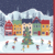 Duni® Tissue karácsonyi, téli életkép mintás Szalvéta, 24 x 24 cm, 3-rétegű