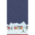 Dunicel® Asztalterítő, karácsonyi, téli életkép mintás, 138 x 220 cm