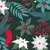 Duni® Tissue Szalvéta, karácsonyi virág mintás, 33 x 33 cm, 1/4 hajtású, 3-rétegű, 20 db/csomag