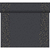 Dunicel® textil hatású papír Asztali futó, 3in1, fekete, arany-ezüst pötty mintás, 0,40 x 24 m, nem vízálló