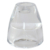 Duni üveg gyertytartó 2in1, 75 x 70 mm
