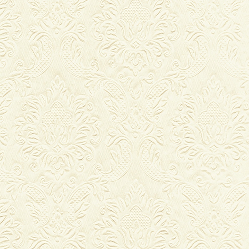 Paper+Design Tissue Szalvéta, dombornyomott, krém, 24 x 24 cm, 3-rétegű