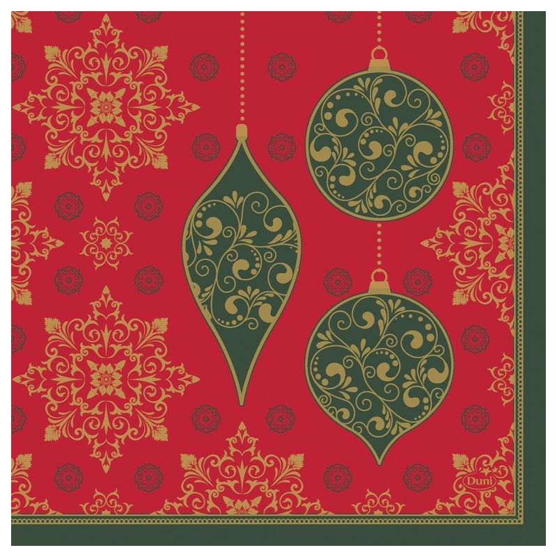 Tissue Szalvéta, karácsonyi mintás, 33 x 33 cm, 3-rétegű