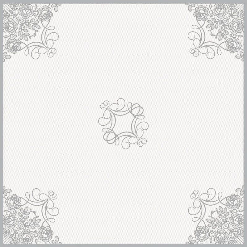 Dunicel ® Asztalközép mintás, 84 x 84 cm