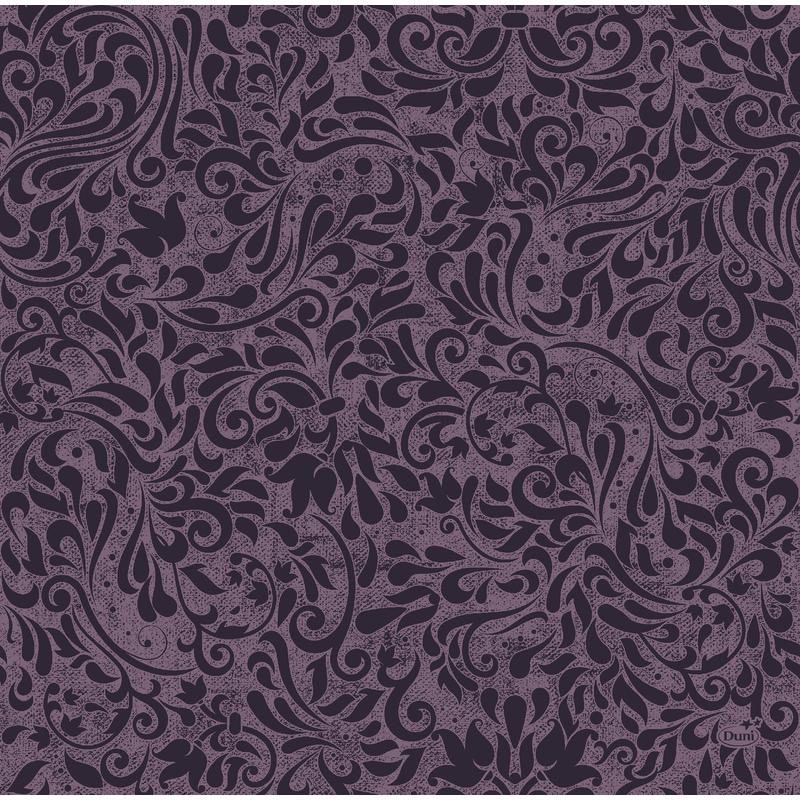 Dunisoft® Szalvéta textil hatású, mintás, 40 x 40 cm