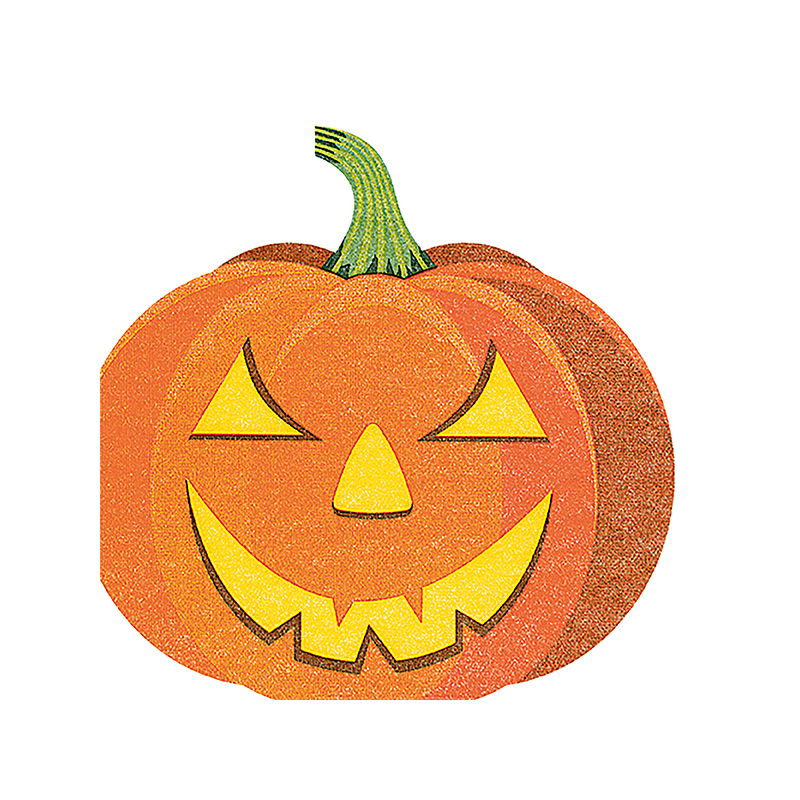 Paper+Design ® Halloween tök forma Szalvéta, 33 cm