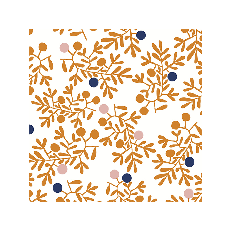 Paper+Design® Tissue őszi bogyó mintás Szalvéta, 24 x 24 cm, 3-rétegű