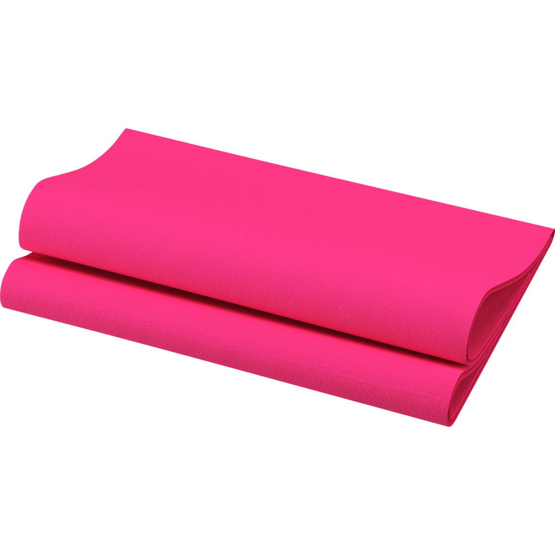 Bio Dunisoft® textil hatású Szalvéta, ciklámen színű, 40 x 40 cm, 1/4 hajtású, 60 db/csomag