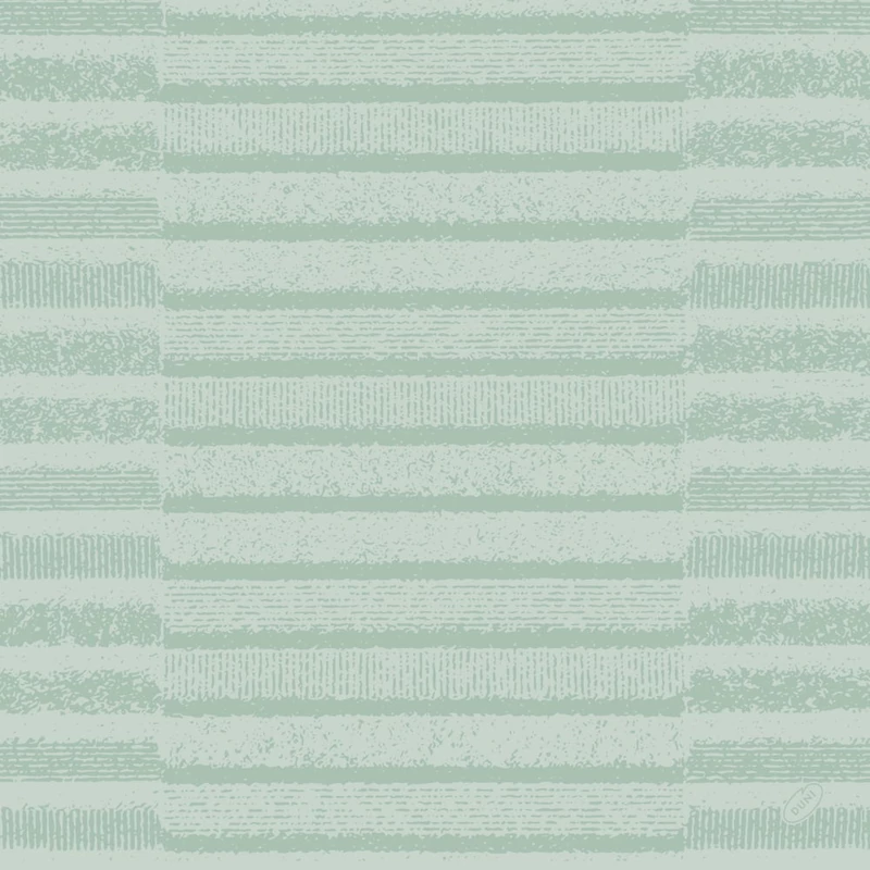 Bio Dunisoft® textil hatású Szalvéta, menta színű, csíkos mintás, 40 x 40 cm, 1/4 hajtású, 60 db/csomag