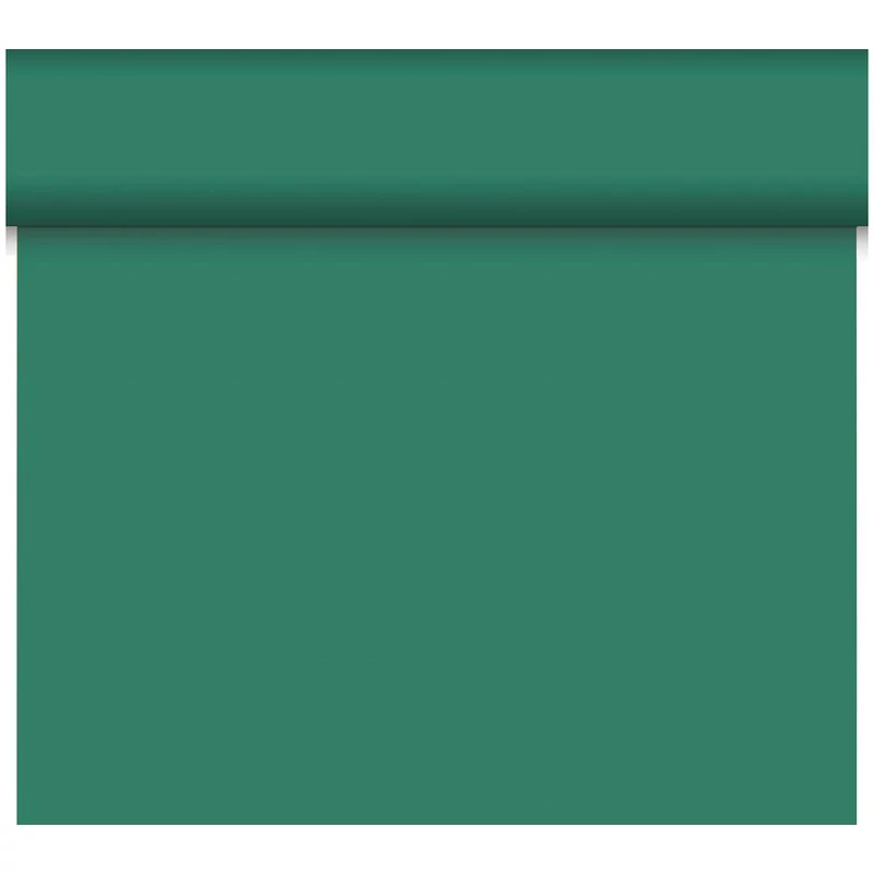 Bio Dunicel® textil hatású Asztali futó, sötétzöld, nagy kiszerelésű 0,4 x 24 m