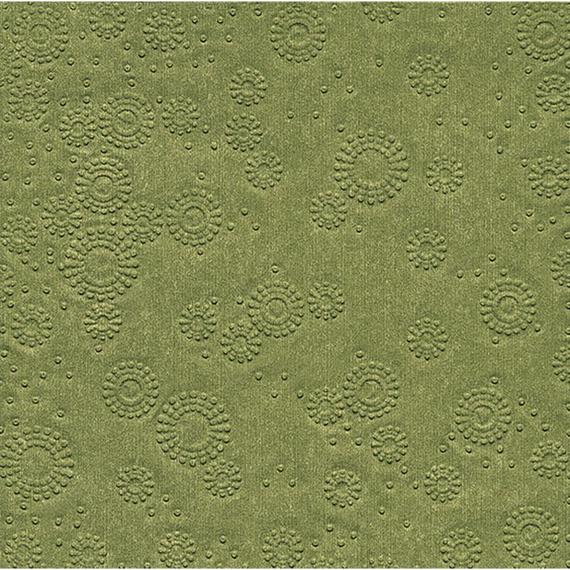 Paper+Design Tissue Szalvéta, dombornyomott, keki zöld színű, 33 x 33 cm, 3-rétegű