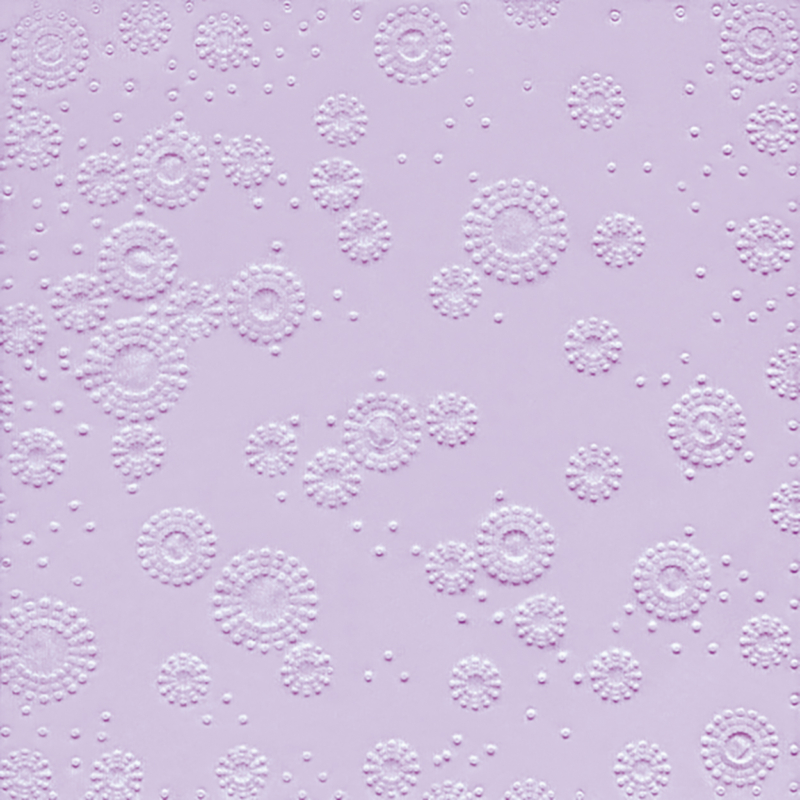 Paper+Design Tissue Szalvéta, dombornyomott, halvány lila színű, 33 x 33 cm, 3-rétegű