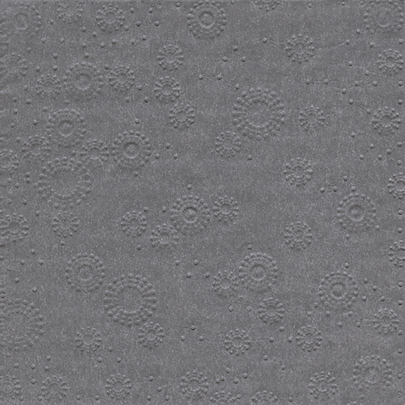 Paper+Design Tissue Szalvéta, dombornyomott, szürke színű, 33 x 33 cm, 3-rétegű