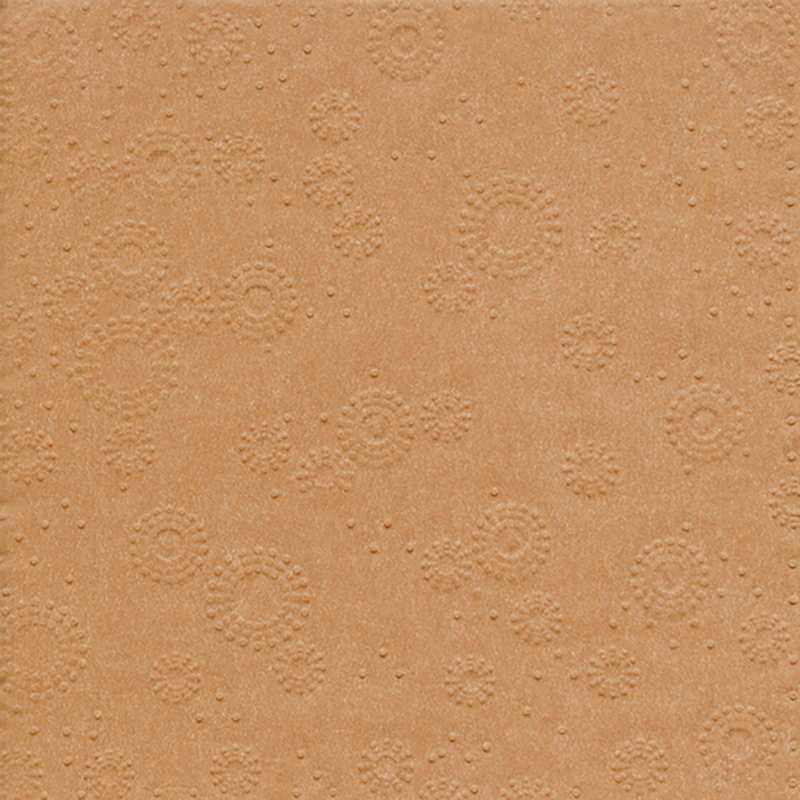 Paper+Design Tissue Szalvéta, dombornyomott, terrakotta színű, 33 x 33 cm, 3-rétegű