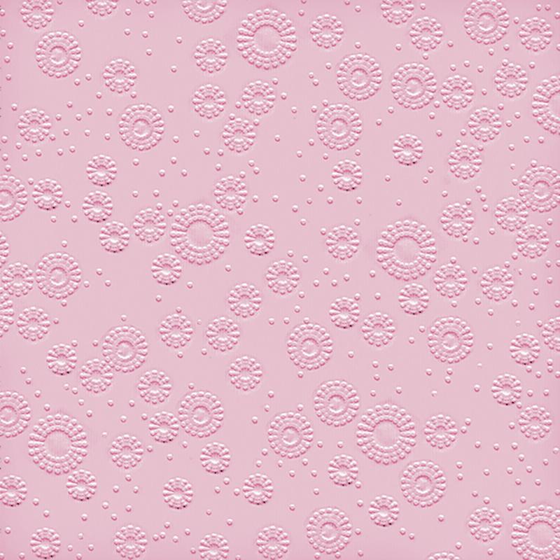 Paper+Design Tissue Szalvéta, dombornyomott, rózsaszín színű, 40 x 40 cm, 3-rétegű
