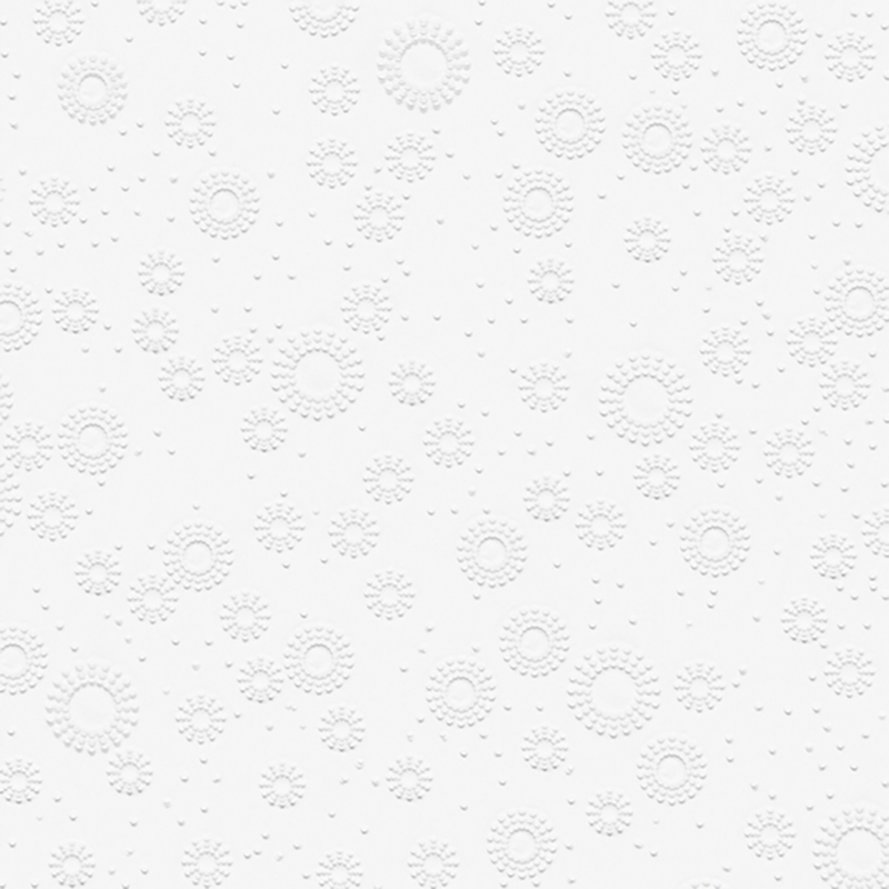 Paper+Design Tissue Szalvéta, dombornyomott, fehér színű, 40 x 40 cm, 3-rétegű