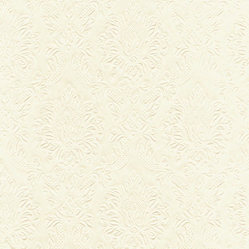 Paper+Design Tissue Szalvéta, dombornyomott, krém, 40 x 40 cm, 3-rétegű