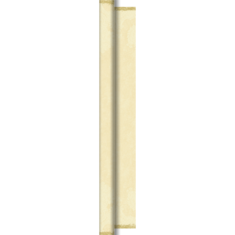 Dunicel® asztalterítő tekercs krém arany mintás, 1,18 x 10 m
