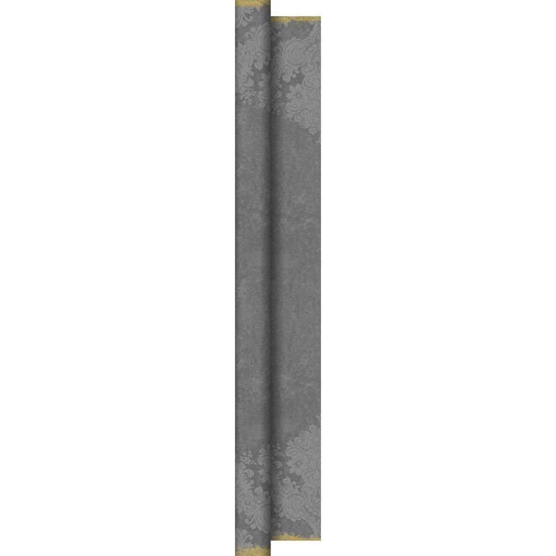 Dunicel® asztalterítő tekercs szürke arany mintás, 1,18 x 10 m
