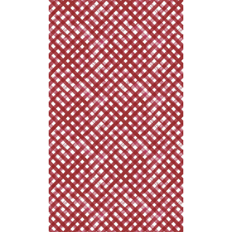 Dunisilk® Asztalterítő piros kockás, 138 x 220 cm, vízálló
