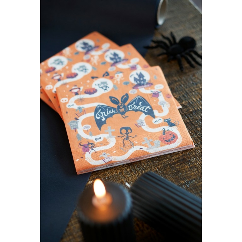 Paper+Design Tissue Szalvéta, halloween mintás, 33 x 33 cm, 3-rétegű