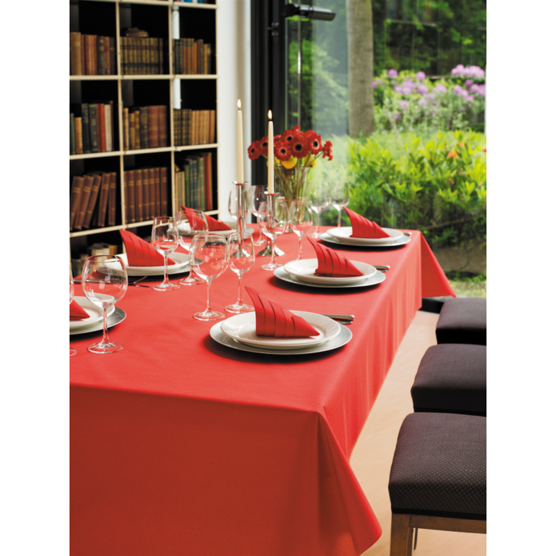 Dunicel® asztalterítő tekercs piros, 1,18 x 5 m