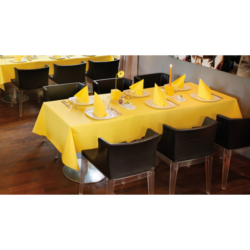 Dunicel® asztalterítő tekercs sárga