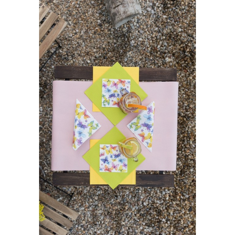 Paper+Design Tissue Szalvéta,  pillangó mintás, 33 x 33 cm, 3-rétegű
